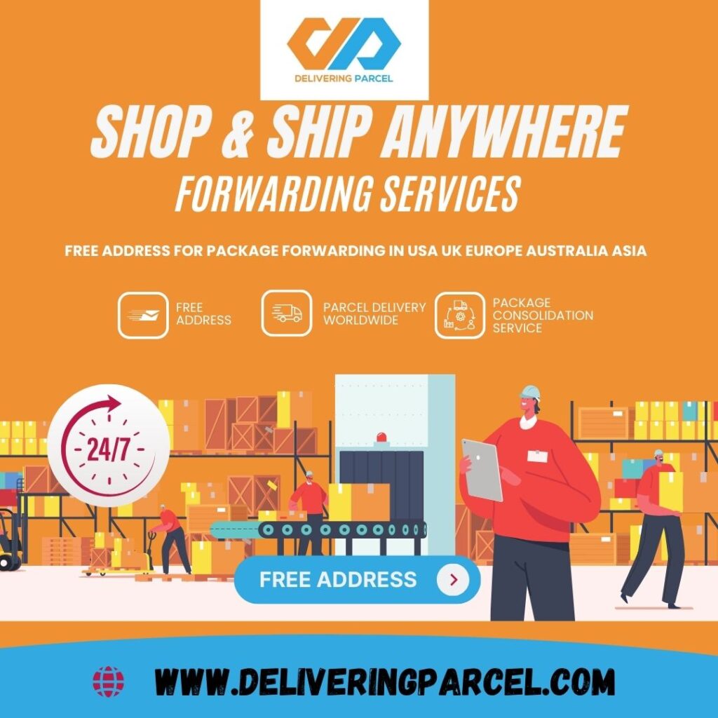 seemless shopping assistance with deliveringparcel . shop and ship with best parcel forwarding service