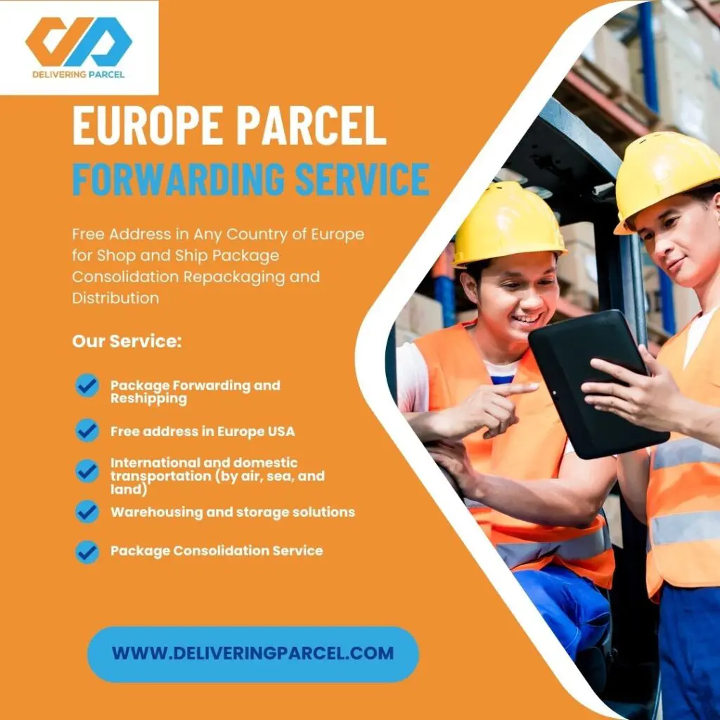 Buy and ship from belgium to the USA with deliveringparcel as the best parcel forwarder and reshipper in Europe 