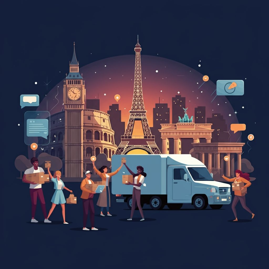 Forward Parcel from Europe to the USA with best Reship Service