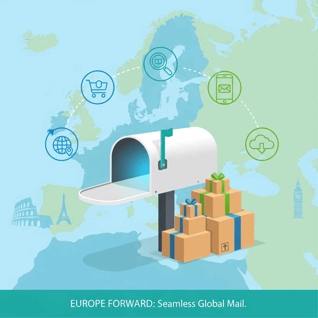 europe mail forwarding company