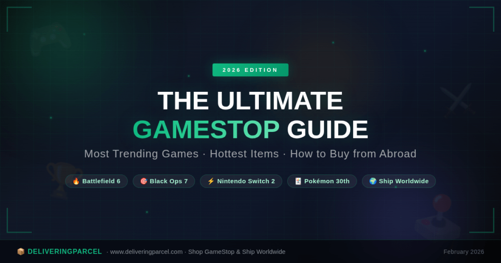 how to shop from gamestop using deliveringparcel reshipper and forwarder parcel forwarding and package reshipping service 