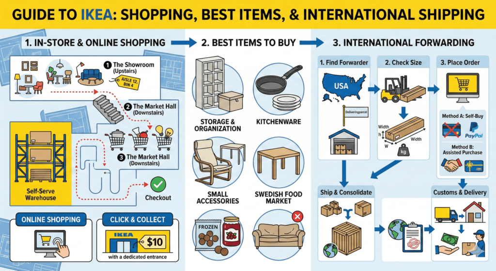 IKEA RESHIPPER AND FORWARDER