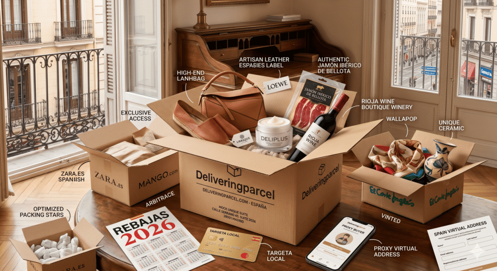 spain proxy buyer services and personal shopper 