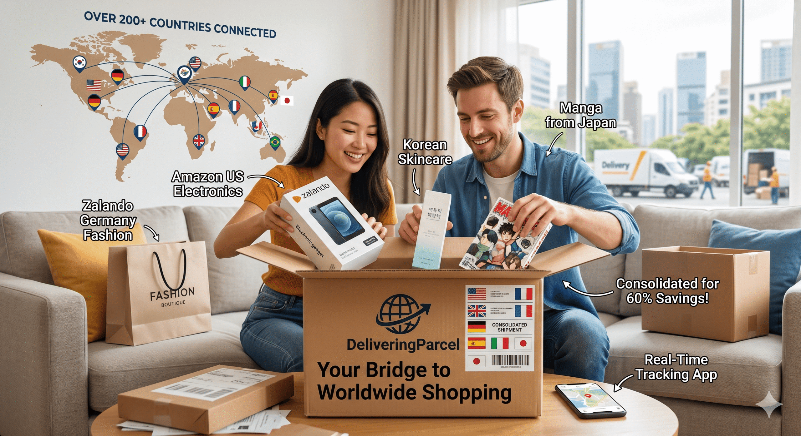 The Best Parcel Forwarding Service in 2026: Why DeliveringParcel Is the #1 Choice for Global Shoppers