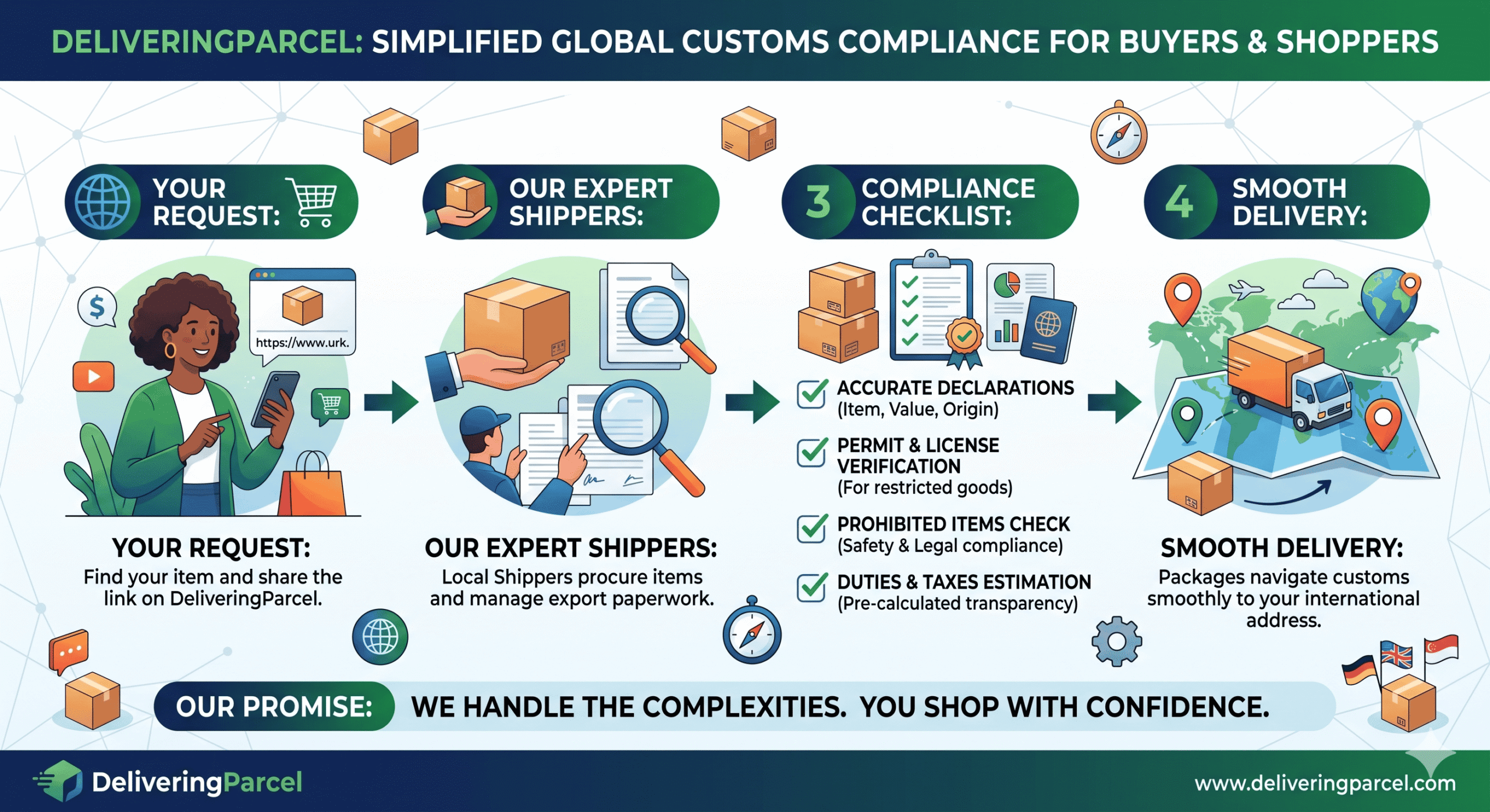 Customs & Compliance Guide by Parcel Forwarding Company