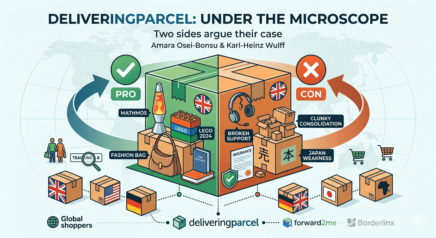 deliveringparcel forwarding service