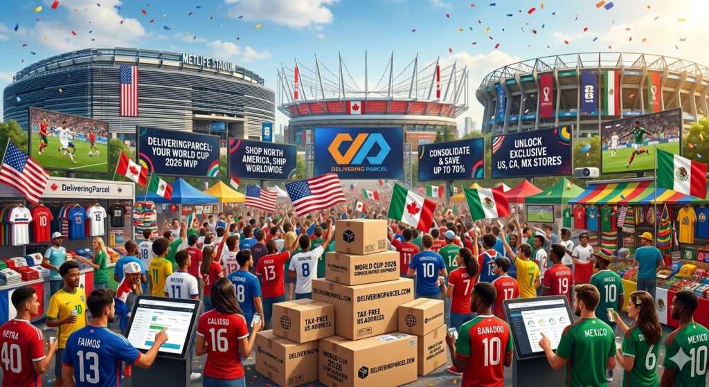 fifa world cup 2026 with shopping deliveringparcel
