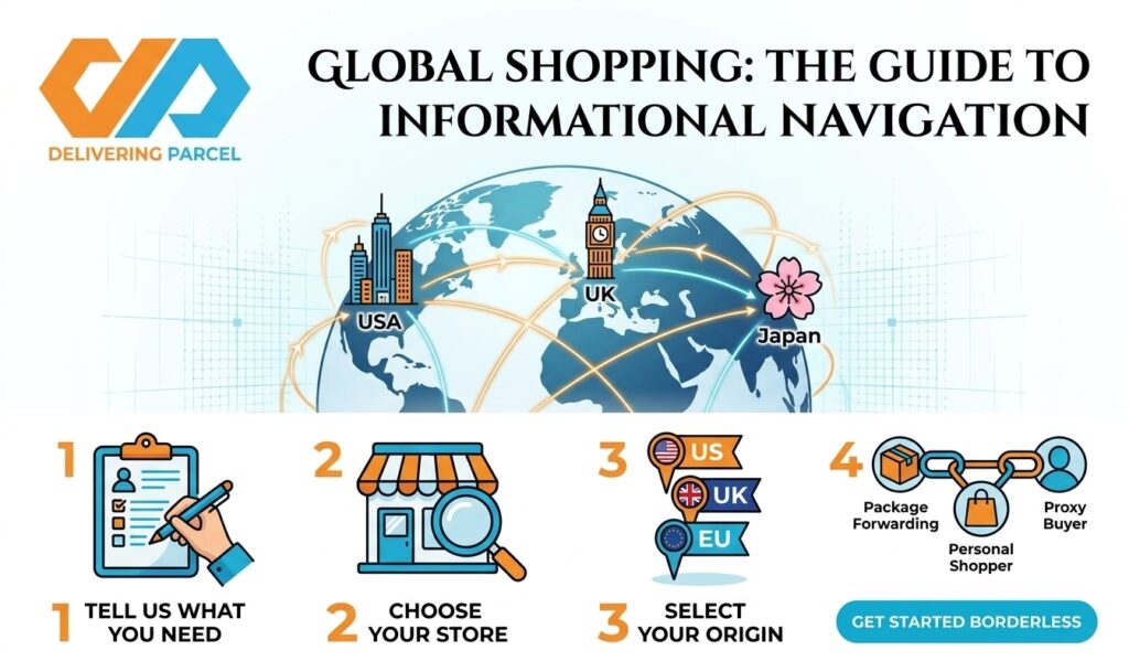 BORDER LESS SHOPPING AND SHIPPING FOR INTERNATIONAL BUYER 