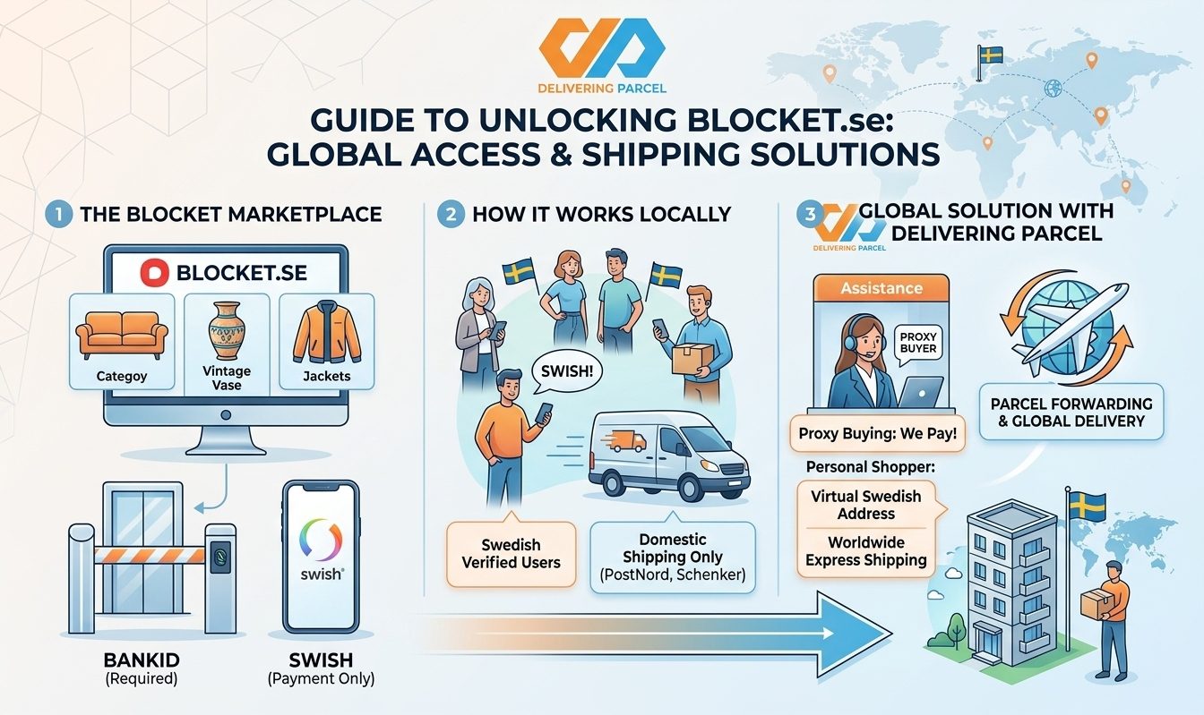 The Best Guide to Shopping on Blocket sweden with parcel forwarding