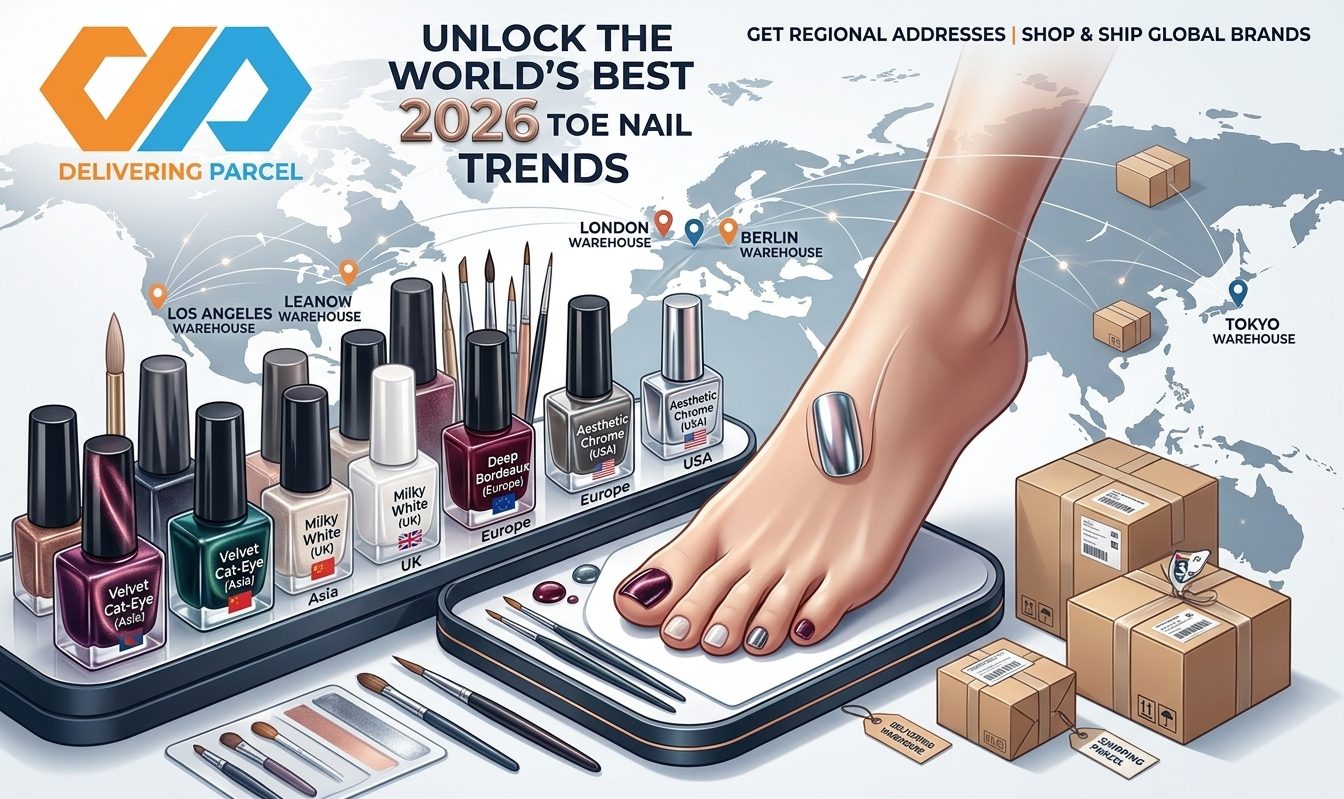 Guide to 2026 Toenail Fashion Trends & How to Shop Exclusive Global Brands From Anywhere